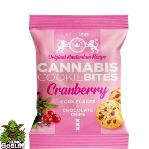 Cannabis cookies cranberry