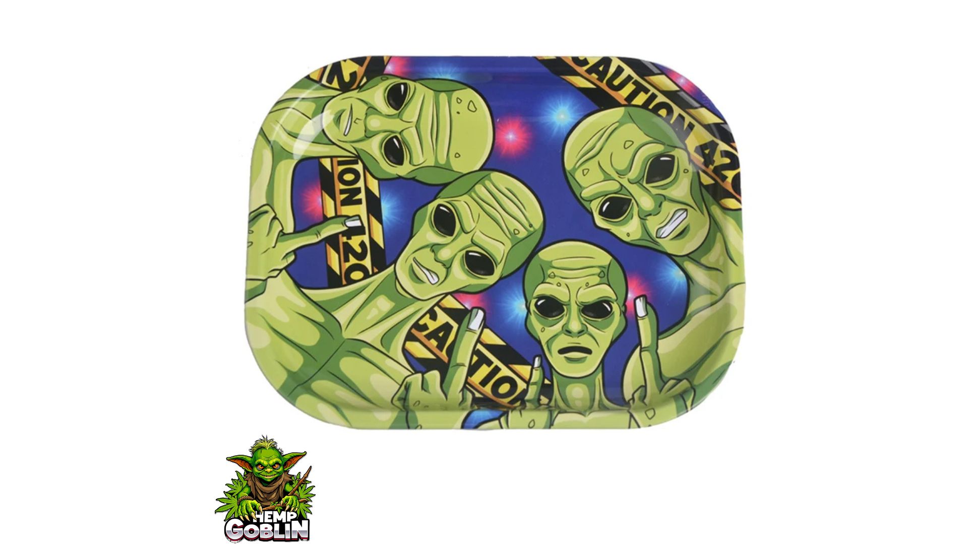Aliens Caution Rolling Tray