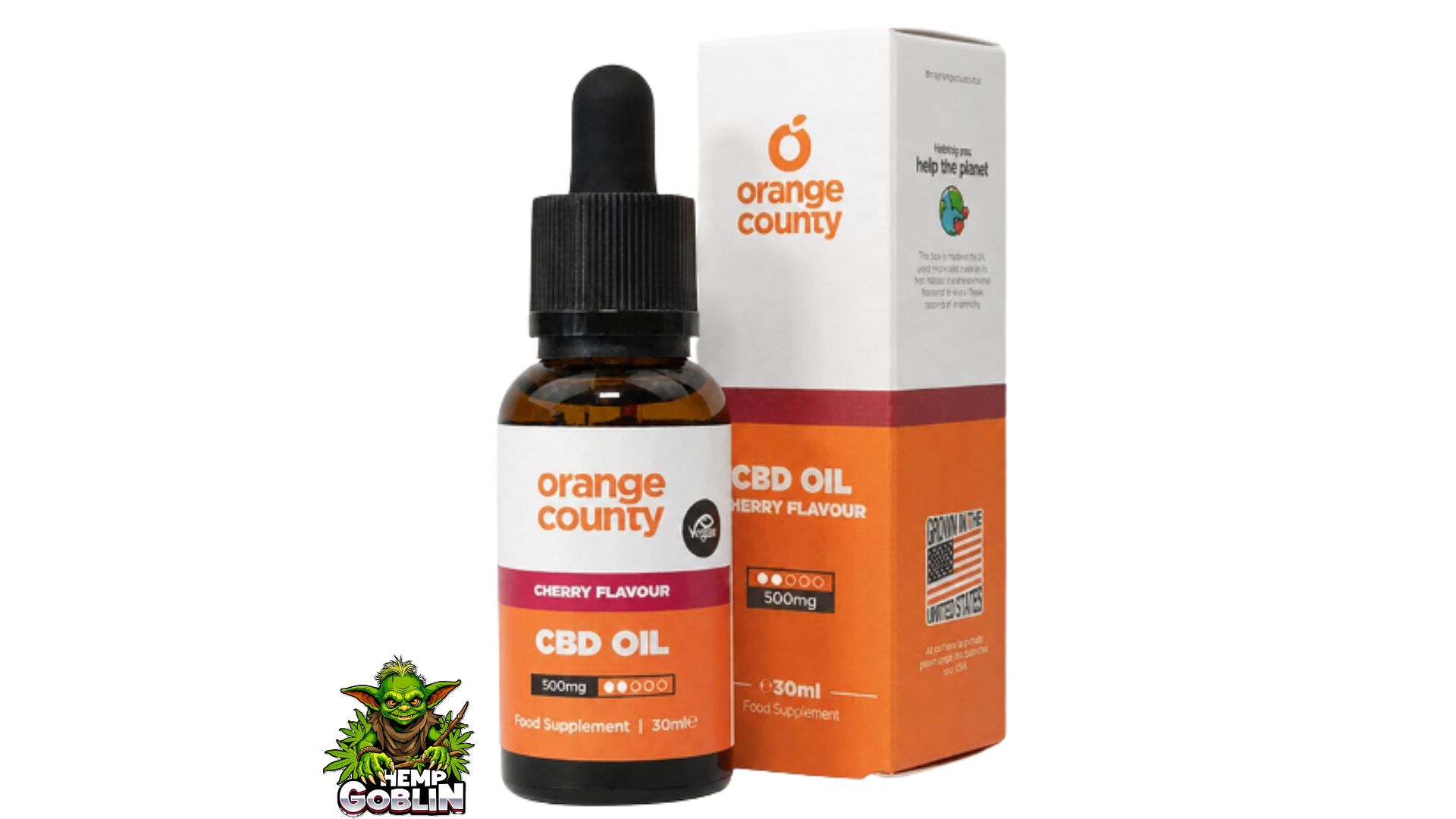 Cherry Broad Spectrum CBD Oil 500mg