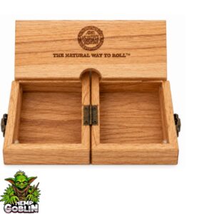 RAW Wooden Rolling Box 2