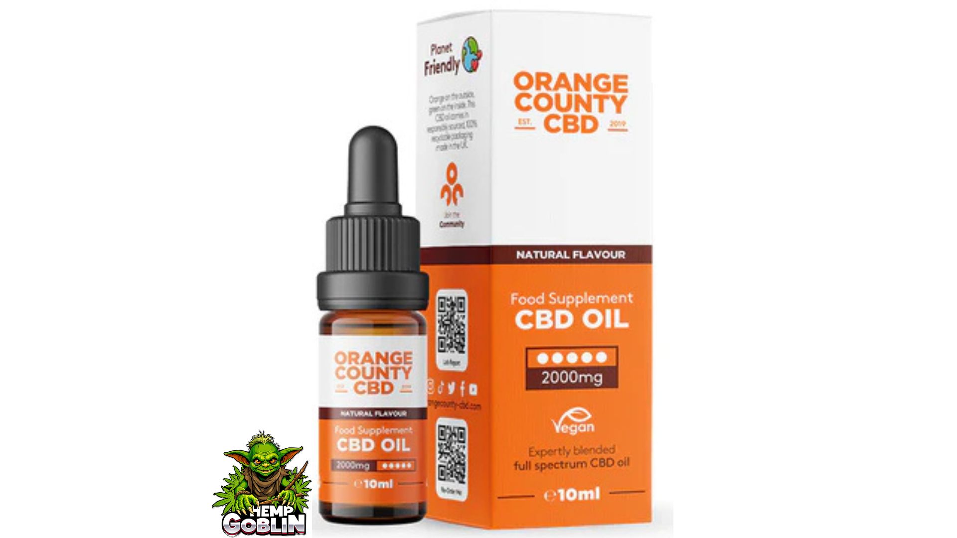 original broad spectrum CBD oil 2000mg